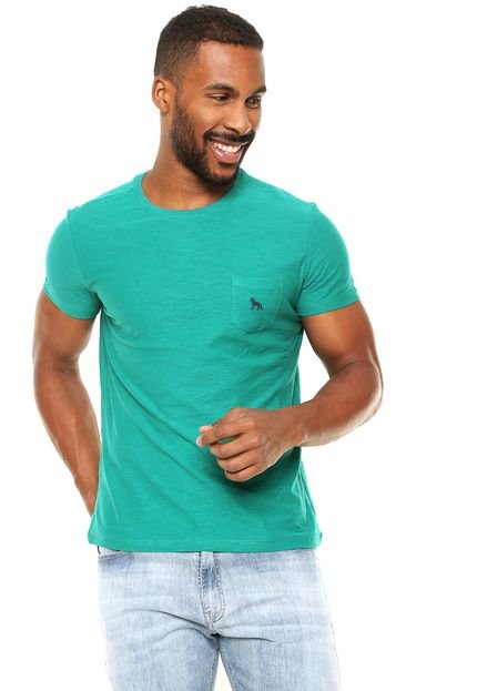 Camiseta Acostamento Textura Verde - Marca Acostamento