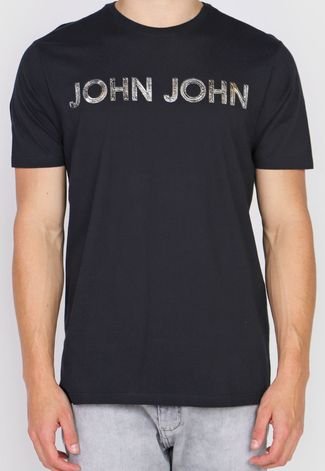 Camiseta John John Black Metal Feminina Black