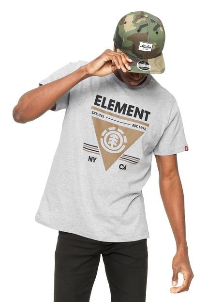 Camiseta Element Coverage Cinza - Marca Element
