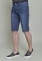 Bermuda Jeans Slim com Lavagem Stone Lemier Collection Masculino - Marca Lemier Jeans