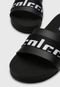 Rasteira Slide Colcci Logo Preto - Marca Colcci