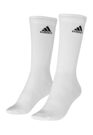 adidas crew socks white