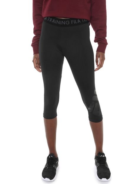 Legging Fila Train Elastic Preta - Marca Fila