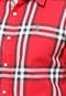 Camisa Sergio K Xadrez Vermelha - Marca Sergio K