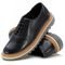 Sapato Oxford Brogue Masculino Couro Premium Sola Tratorada Preto - Marca Mr Light