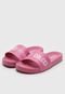 Chinelo Slide Colcci Logo Rosa - Marca Colcci