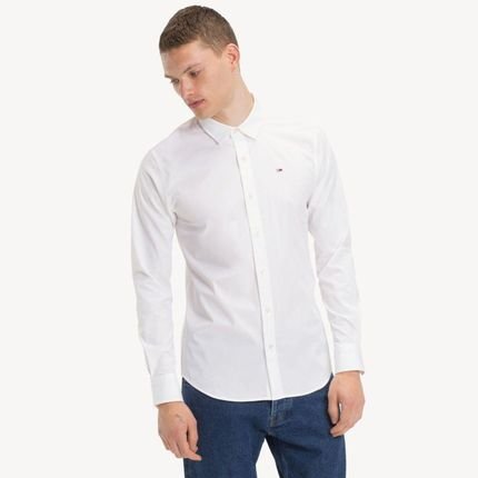 Camisa Tommy Jeans Clássica Branco - Marca Tommy Jeans
