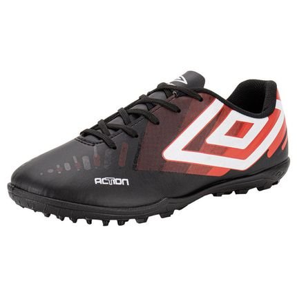 Chuteira Masculina Society Action Umbro U01fb00249 7470249 Preto - Marca Umbro