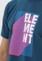 Camiseta Element Modus Azul - Marca Element