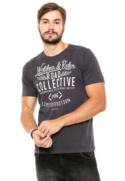 Camiseta Colcci Collective Cinza - Marca Colcci