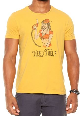 Camiseta Ellus Vintage Amarela