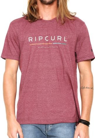 Camiseta Rip Curl Revival Vinho