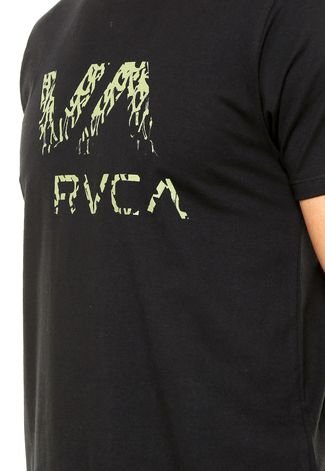 Camiseta RVCA Ancell Preta