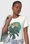 Camiseta Calvin Klein Costela De Adão Bege - Marca Calvin Klein