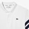 Camisa Polo Esportiva Colorblock Ultra-Dry para Tênis Branco - Marca Lacoste