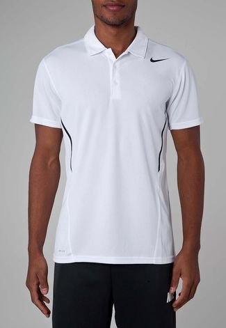 Camisa Polo Nike Power Uv Branca