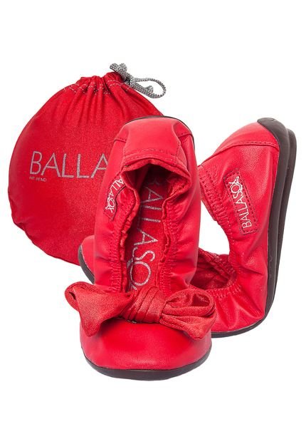 Sapatilha Ballasox Vermelha - Marca Ballasox