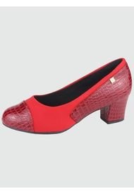 Zapato Flexi-15 Casual Rojo Chalada