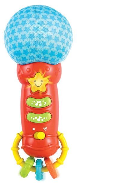Brinquedo Educativo Microfone Baby Rock Star Colorido Dican - Marca Dican