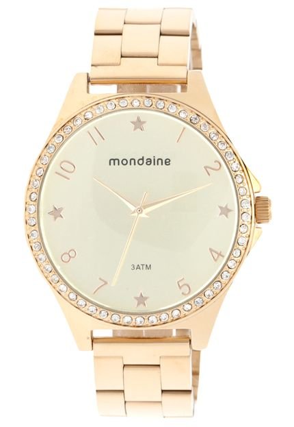 Relógio Mondaine 76420LPMVDE1 Dourado - Marca Mondaine