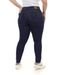 Calça Jeans Skinny Plus Size Feminina Cintura Alta Barra Desfiada 22710   Escura Consciência - Marca Consciência