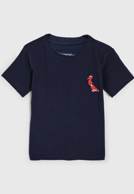 Camiseta Reserva Mini Infantil Aero Azul-Marinho - Marca Reserva Mini