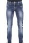 Calça Jeans Sawary Slim Sk Comfort Azul - Marca Sawary