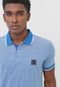 Camisa Polo Tommy Hilfiger Reta Bordada Azul - Marca Tommy Hilfiger