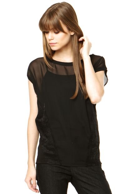 Blusa TNG Preta - Marca TNG