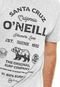 Camiseta O'Neill Lettering Cinza - Marca O'Neill