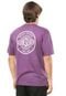 Camiseta Quiksilver Básica Bassline Berry Roxa - Marca Quiksilver