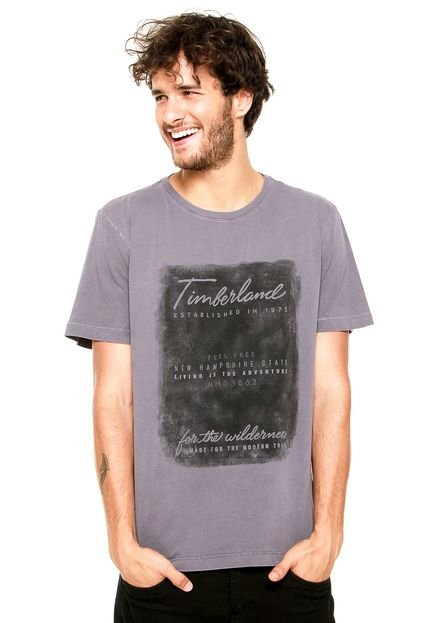 Camiseta Timberland Nhs Cinza - Marca Timberland