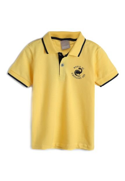 Camiseta Carinhoso Menino Lisa Amarela - Marca Carinhoso