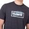 Camiseta Hurley Box Masculina Preto Mescla - Marca Hurley
