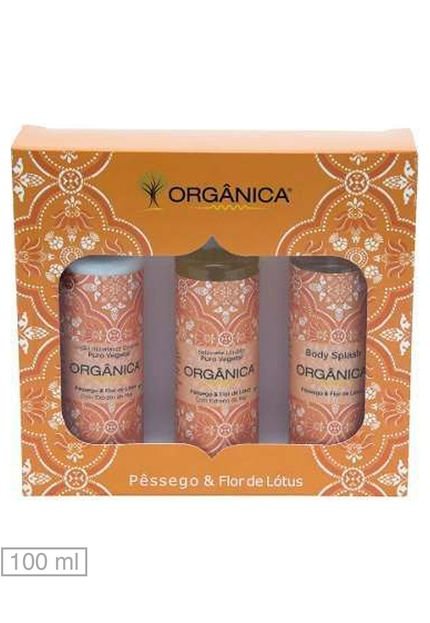 Kit Organica Tri Pêssego e Flor De Lótus - Marca Orgânica