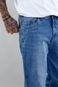 Calça Jeans Masculina Perna Reta com Lavagem Média - Marca Dialogo Jeans