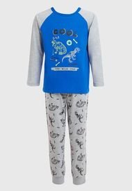 Pijama Niño Full Print Azul Fashion's Park