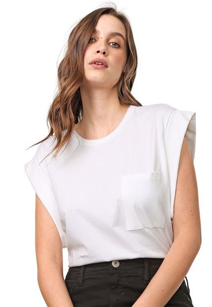 Camiseta Colcci Bolso Branca - Marca Colcci