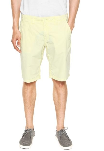 Bermuda Sarja Calvin Klein Jeans Color Amarela - Marca Calvin Klein Jeans