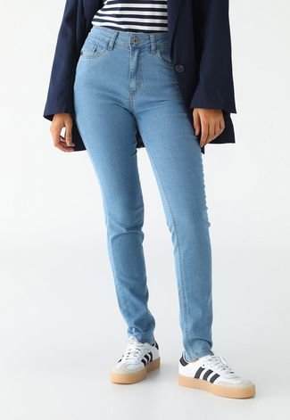 Calça Jeans Malwee Skinny Lisa Azul