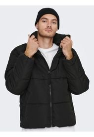 Chaqueta Only & Sons Negro - Calce Regular
