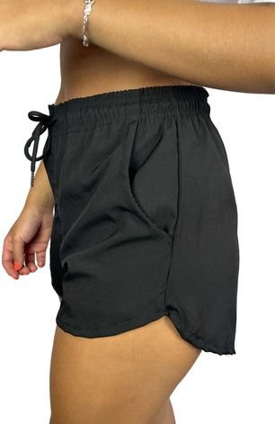 Shorts Feminino Elastano Premium Preto WSS Tropical