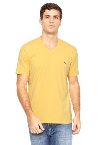 Camiseta Yacht Master Básica Amarela