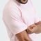 Camisa Camiseta Genuine Grit Masculina Estampada Algodão 30.1 Controle Splash - P - Rosa Bebe - Marca Genuine