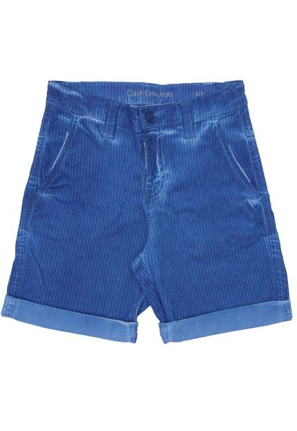 Bermuda Jeans Calvin Klein Kids Menino Lisa Azul - Marca Calvin Klein Kids