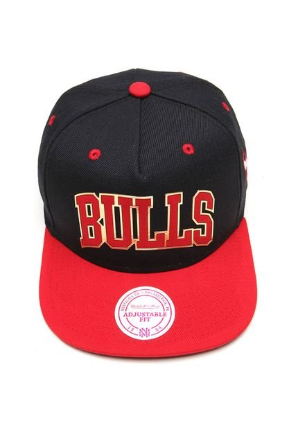 Boné Mitchell & Ness Sonar Chicago Bulls Snap Vermelho - Marca Mitchell & Ness