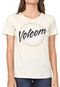 Camiseta Volcom Easy Babe Off-white - Marca Volcom