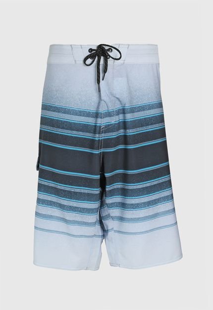 Bermuda Água Billabong Reta Plus Size All Day Stripe Pro PS Azul/Azul-Marinho - Marca Billabong