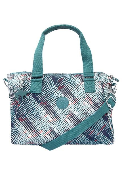 Bolsa Kipling Metallic Print Verde - Marca Kipling