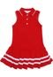 Vestido Tommy Hilfiger Kids Polo Menina Vermelho - Marca Tommy Hilfiger Kids